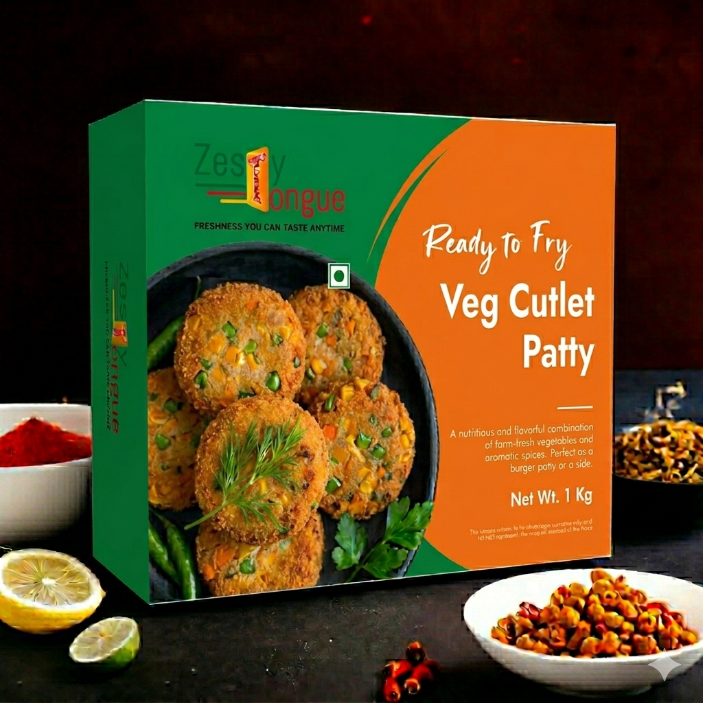 Veg Cutlet Patty 1 Kg